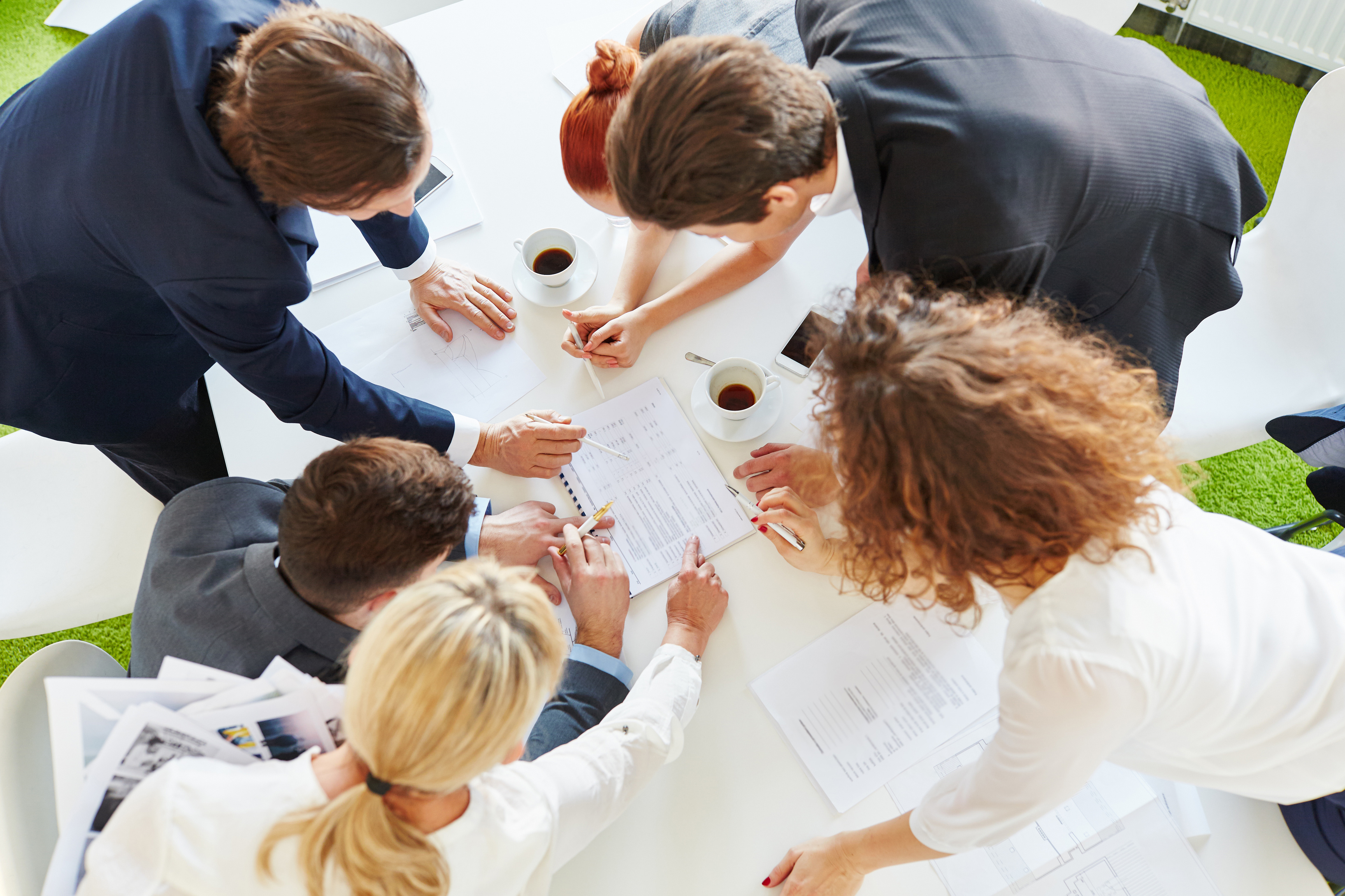 Strategy Planning Meeting in Start-up